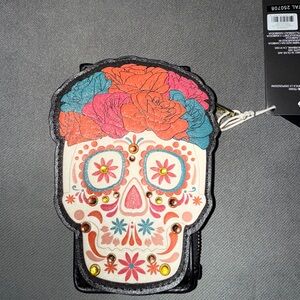 Loungefly Día de los Muertos Sugar Skull Large Card Holder